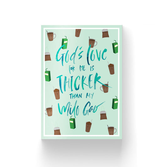 God's Love is so Thick / Postcard