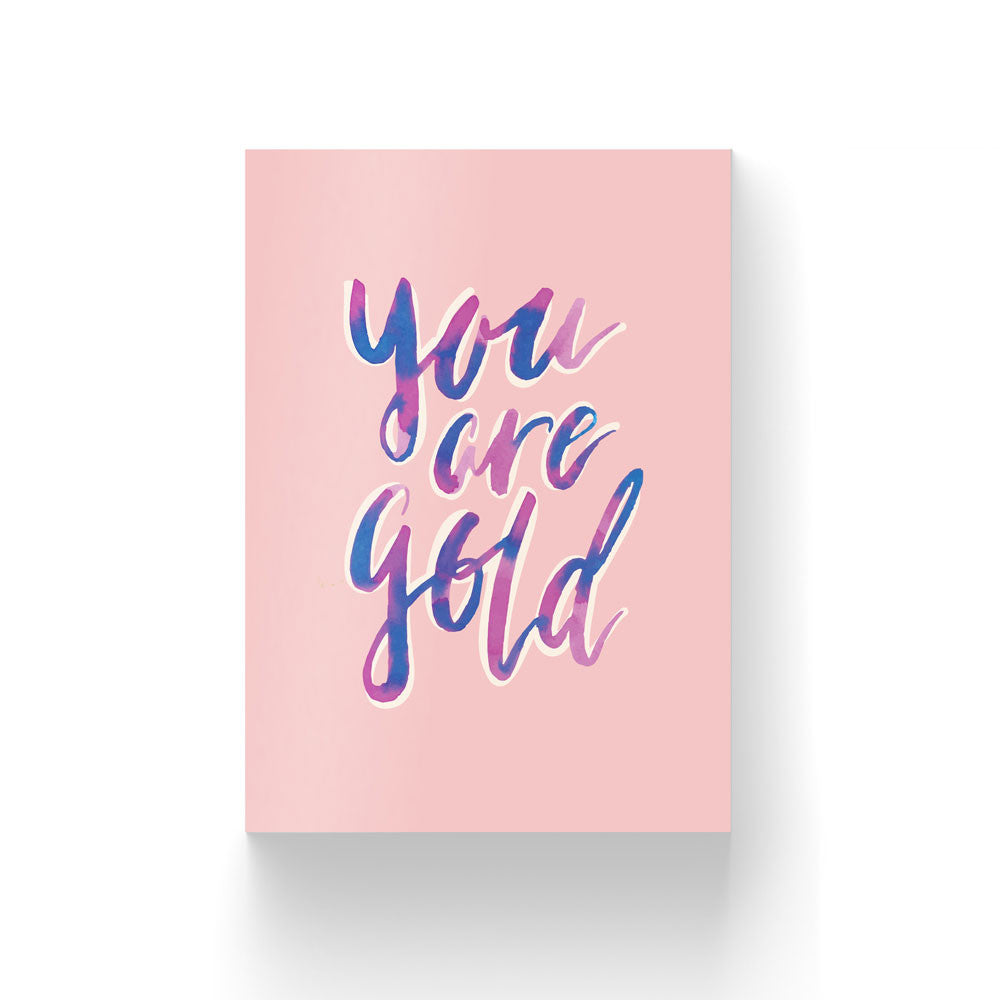 You are Gold / Postcard