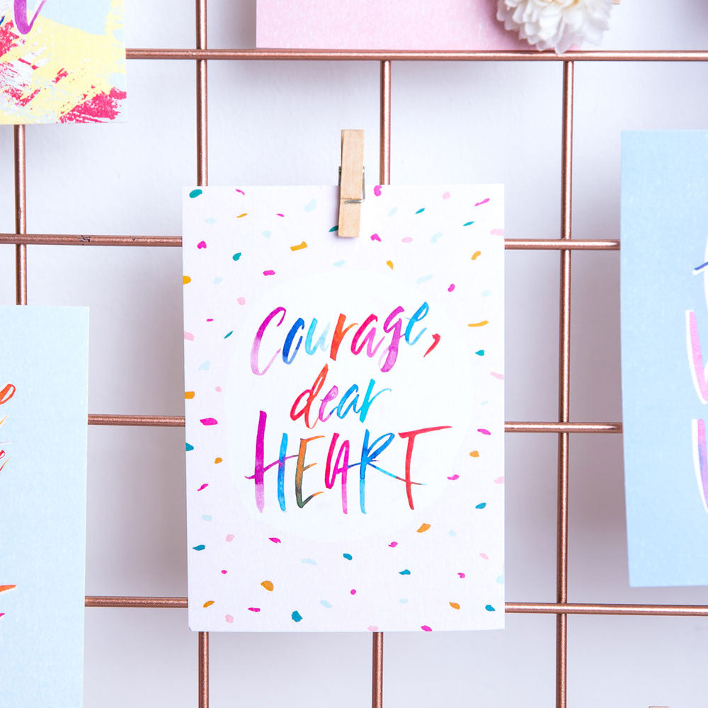 Courage, Dear Heart / Postcard