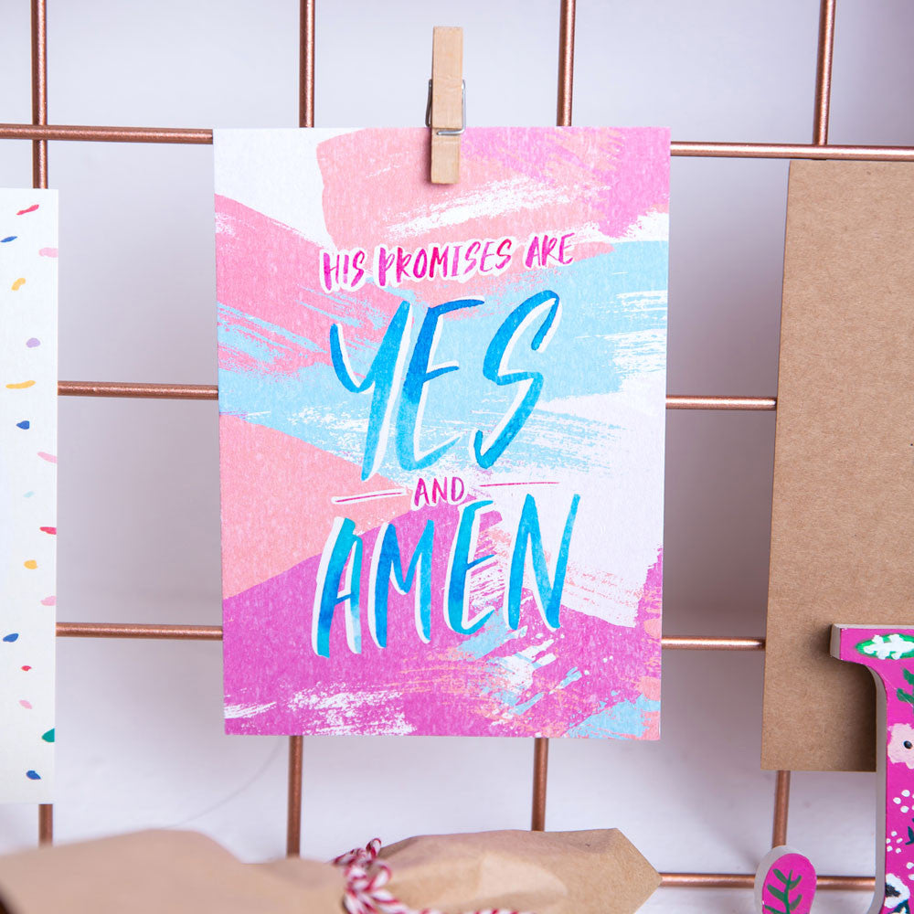 Yes & Amen / Postcard (SOLD OUT)