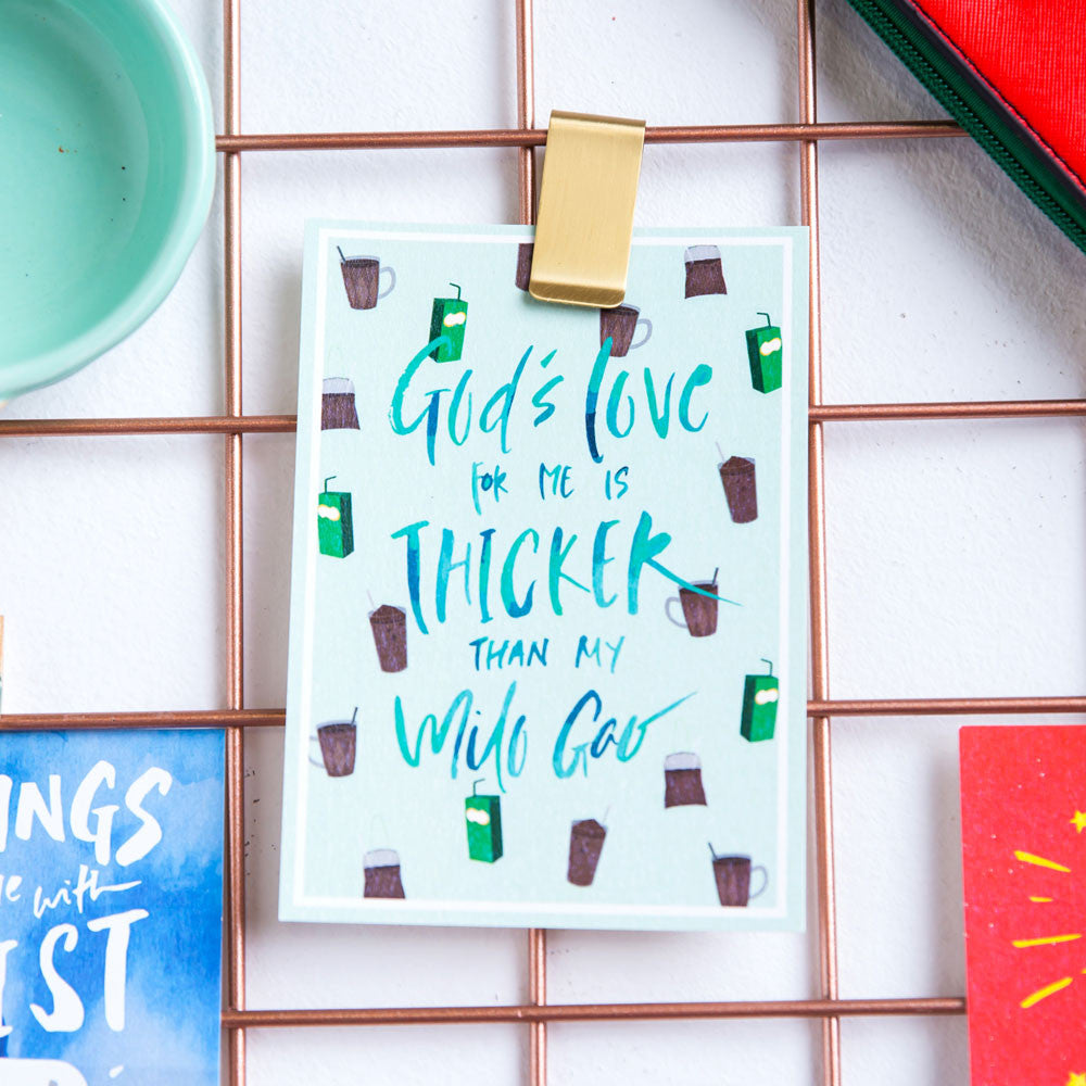 God's Love is so Thick / Postcard